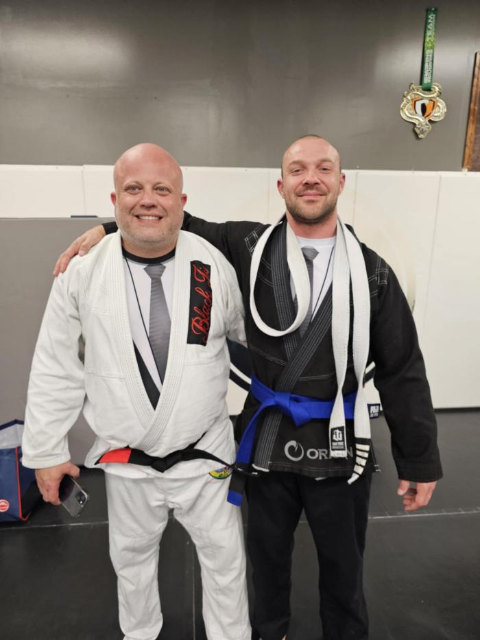 Blue belt · August 8, 2024 · Promoted by Ryan Mech