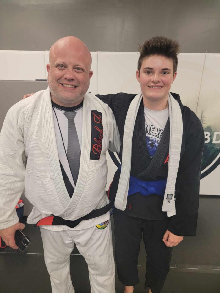Blue belt · August 8, 2024 · Promoted by Ryan Mech