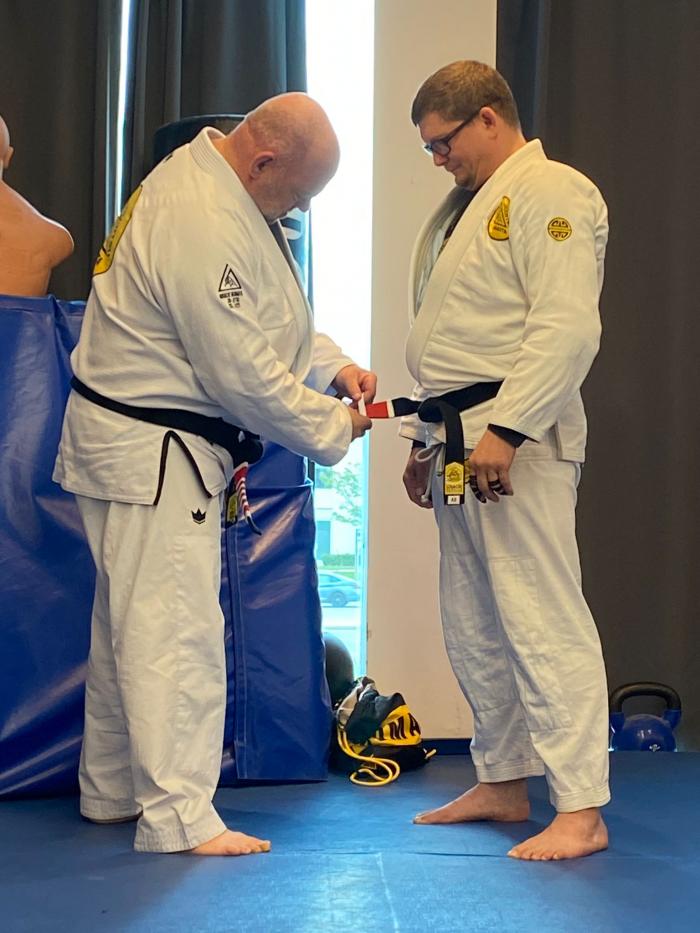Black belt 2nd degree · August 1, 2024 · Promoted by Professor Daniel Moroney