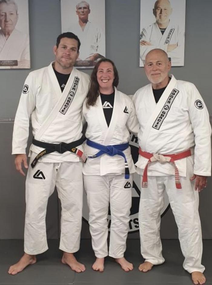 With Roger Gracie and Maurico Gomes @ RGA HQ London - June 2024