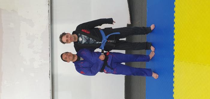 Blue belt · October 10, 2020 · Promoted by Jaron Vince