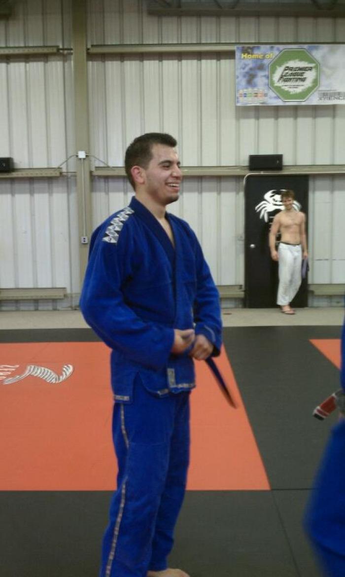 Blue belt · August 13, 2011 · Promoted by Clint Crabtree