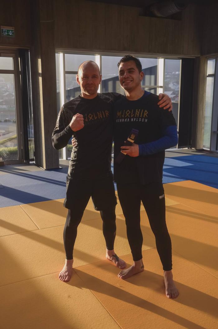 Purple belt · November 18, 2018 · Promoted by Bjarni Baldursson