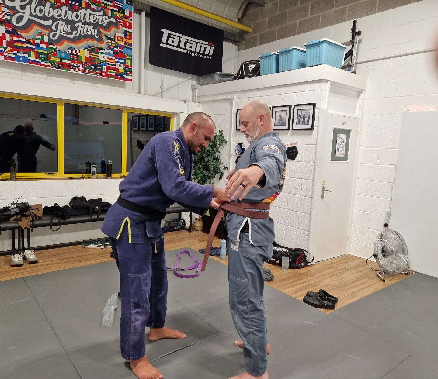 Brown belt · August 14, 2024 · Promoted by Hadrian Howard