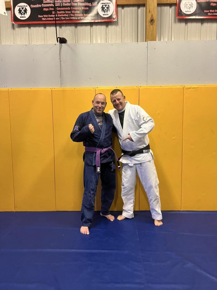 Purple belt · November 30, 2023 · Promoted by Brian Rose