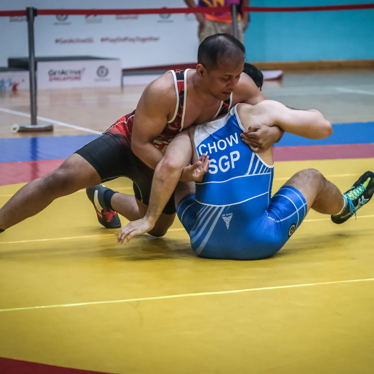 Wrestling with Singapore National Wrestler Gary Chow