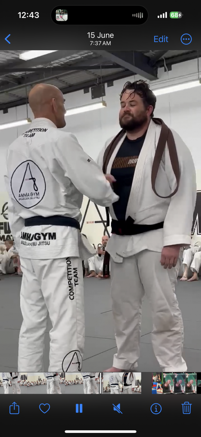 Black belt grading