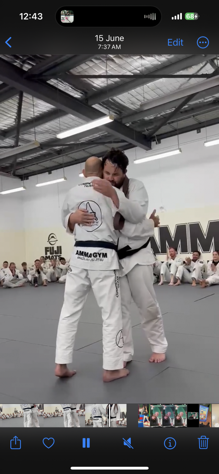 Black belt · April 20, 2024 · Promoted by Adam Metcalf