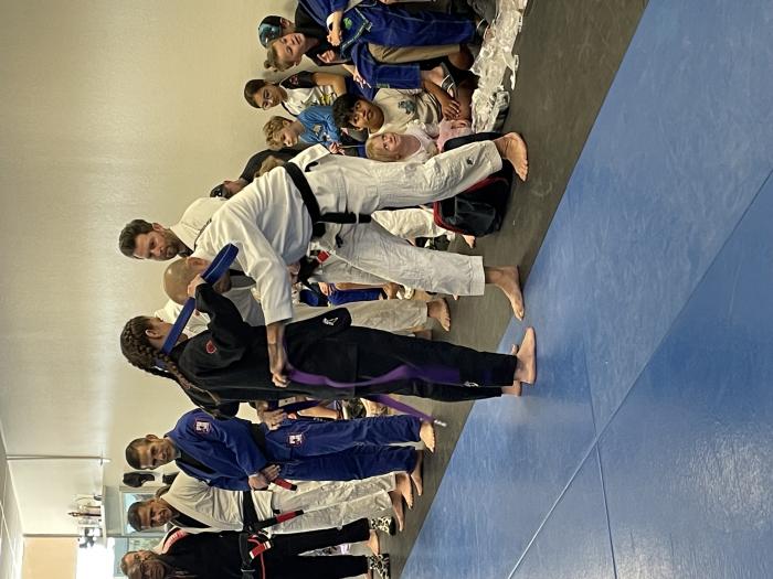 Purple belt · February 21, 2023 · Promoted by Michael Macgregor