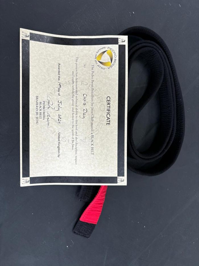 Black belt · July 14, 2024 · Promoted by Mark Tucker