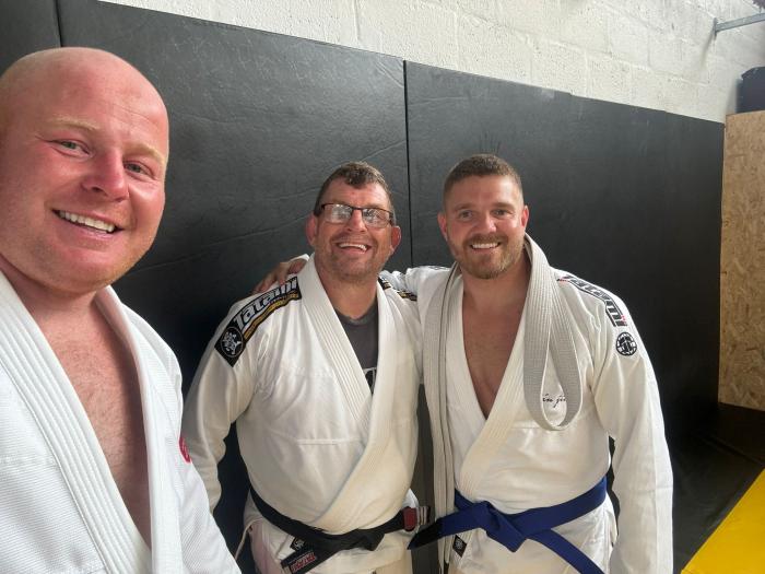 Blue belt · July 14, 2024 · Promoted by Mark Tucker