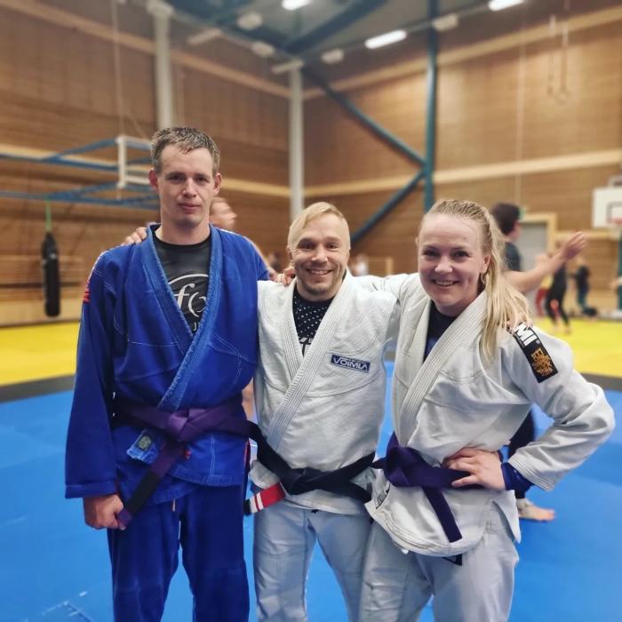 Purple belt · October 18, 2022 · Promoted by Jorgen Matsi