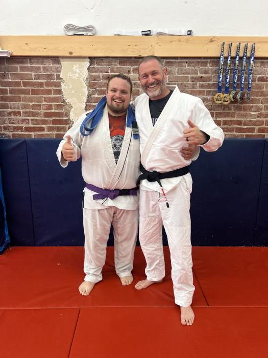 Purple belt promotion