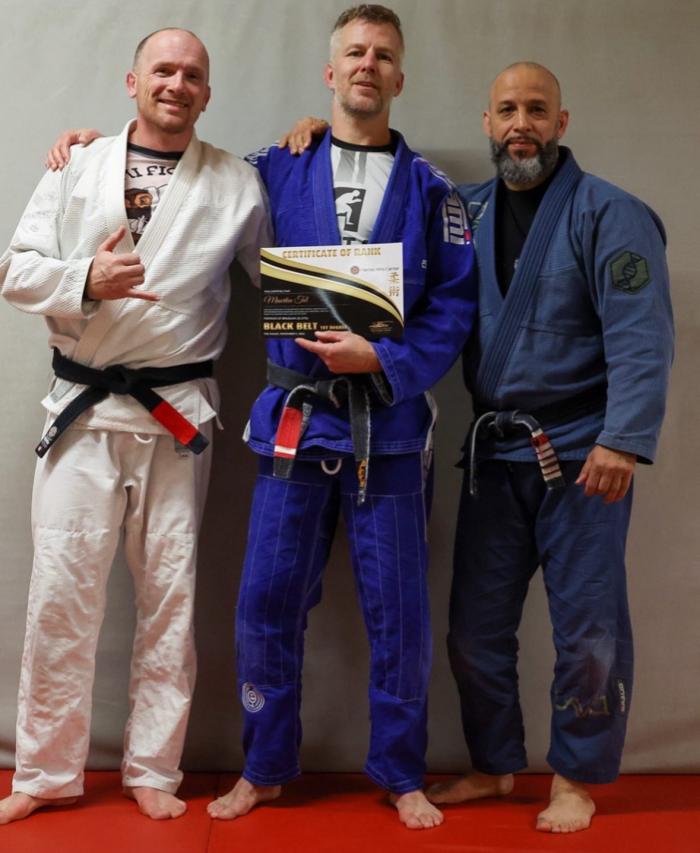 Black belt 1st degree · November 2, 2022 · Promoted by Farid Ben Omar