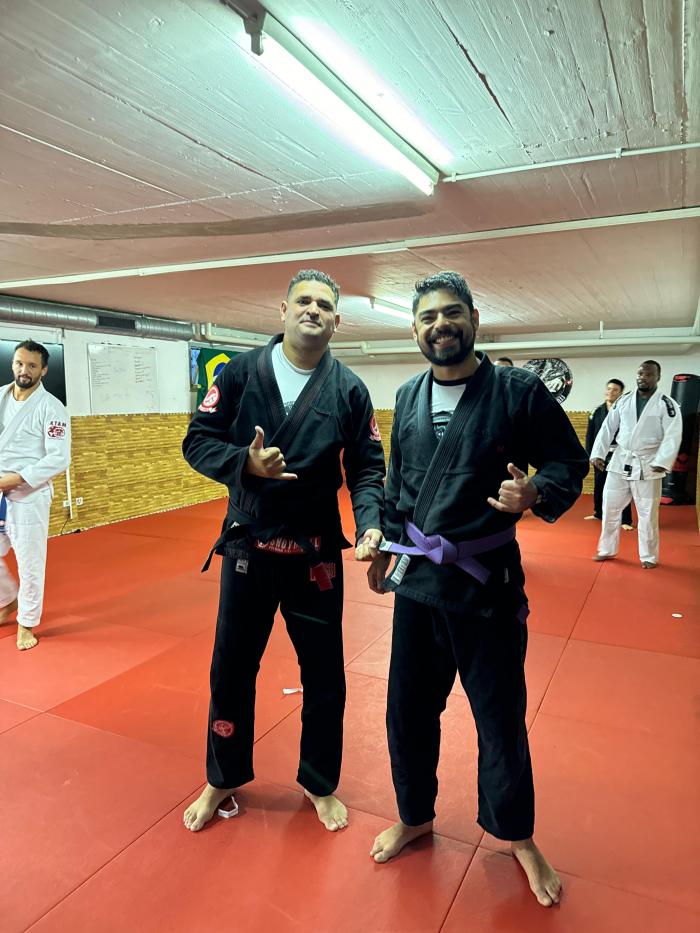 Purple belt · August 24, 2024 · Promoted by Wayne alves BJJ