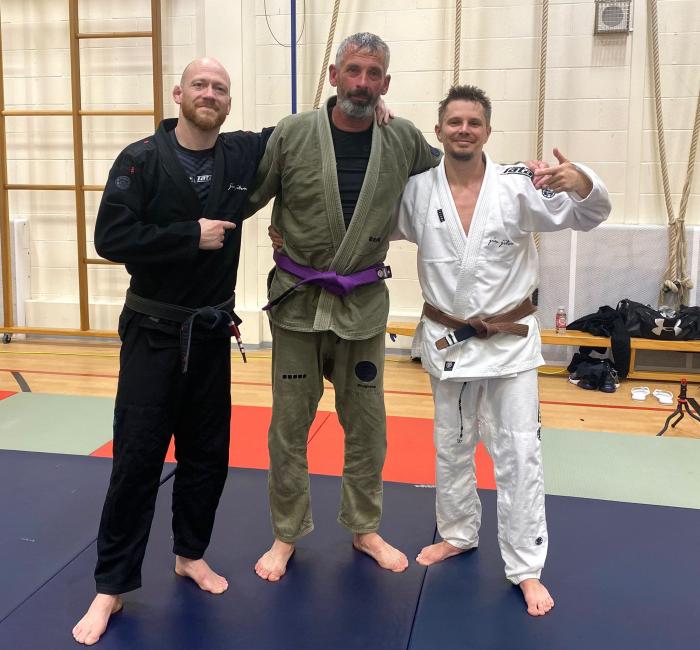 Purple belt · August 23, 2024 · Promoted by Adam Sparrow