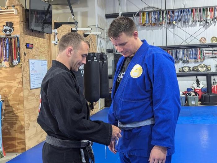 Blue belt · August 6, 2023 · Promoted by Tristan Brown