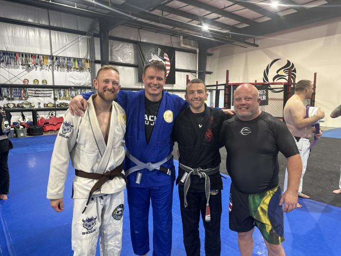 Blue belt · August 6, 2023 · Promoted by Tristan Brown