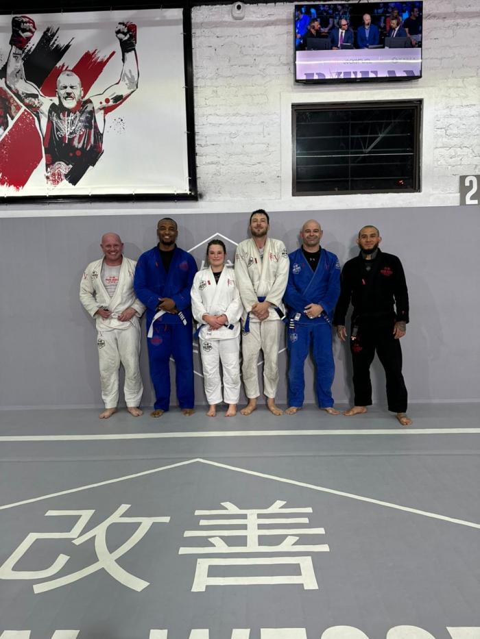 Blue belt · March 4, 2022 · Promoted by Norman Wessels