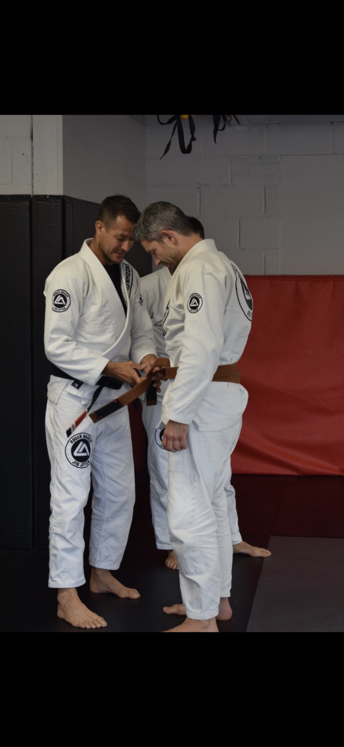 Brown belt · July 12, 2021 · Promoted by Roger Gracie