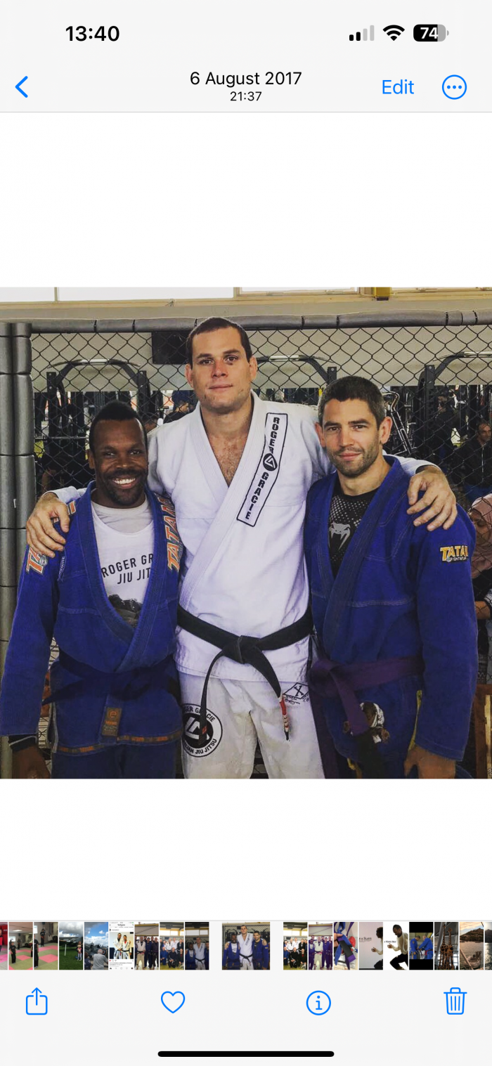 Purple belt · August 8, 2017 · Promoted by Mauricio Gomes