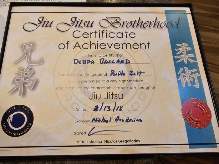 Blue belt · March 8, 2016 · Promoted by Mike DesRosiers