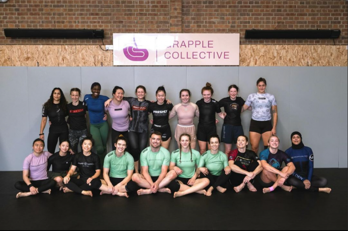At the women's competition class at Grapple Collective