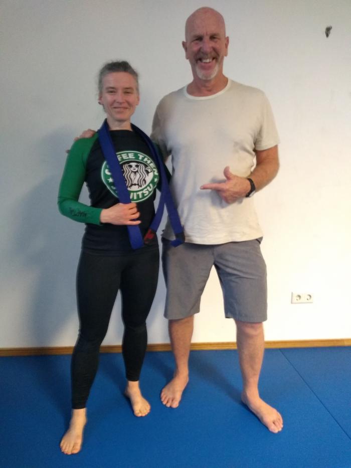 Blue belt · August 28, 2024 · Promoted by Glenn Lambdin