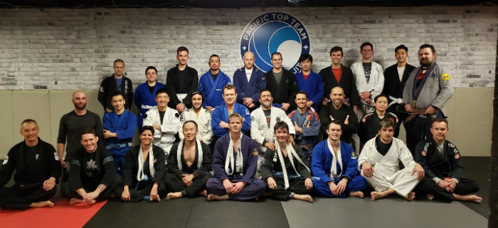 Blue belt promotion