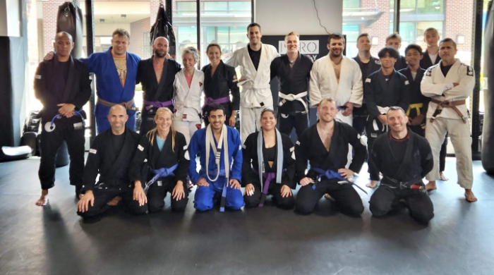 Hero PTT purple belt promotion