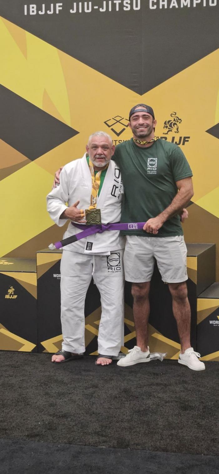 Purple belt · August 31, 2024 · Promoted by Rafael Lange