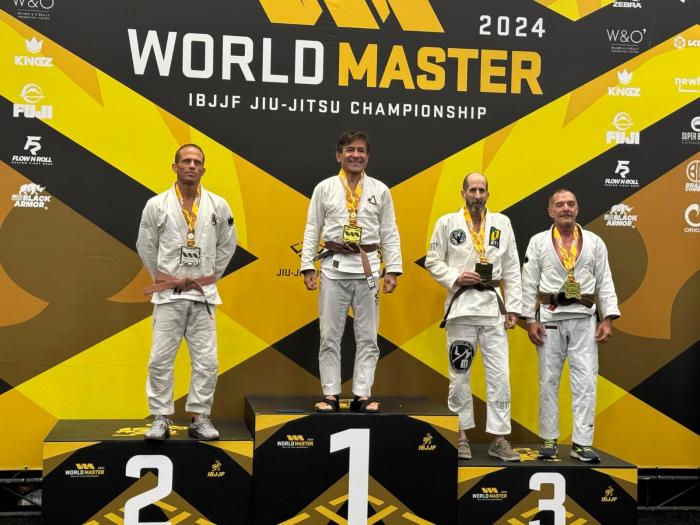 Gold at Worlds Masters 6 2024