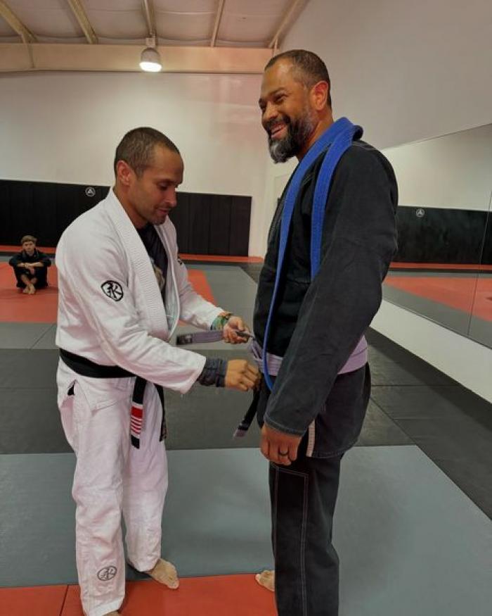 Purple belt · August 22, 2024 · Promoted by Professor Daniel Silva