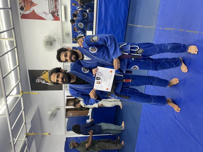 Purple belt · October 31, 2021 · Promoted by Arun Sharma