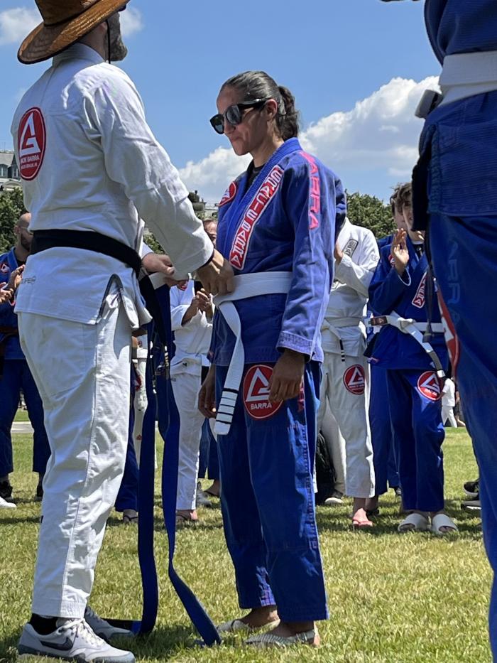 Blue belt · June 24, 2023 · Promoted by Julien Cazier