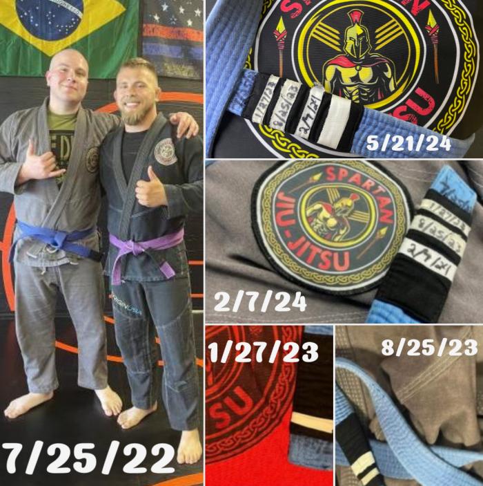 Blue belt promotions