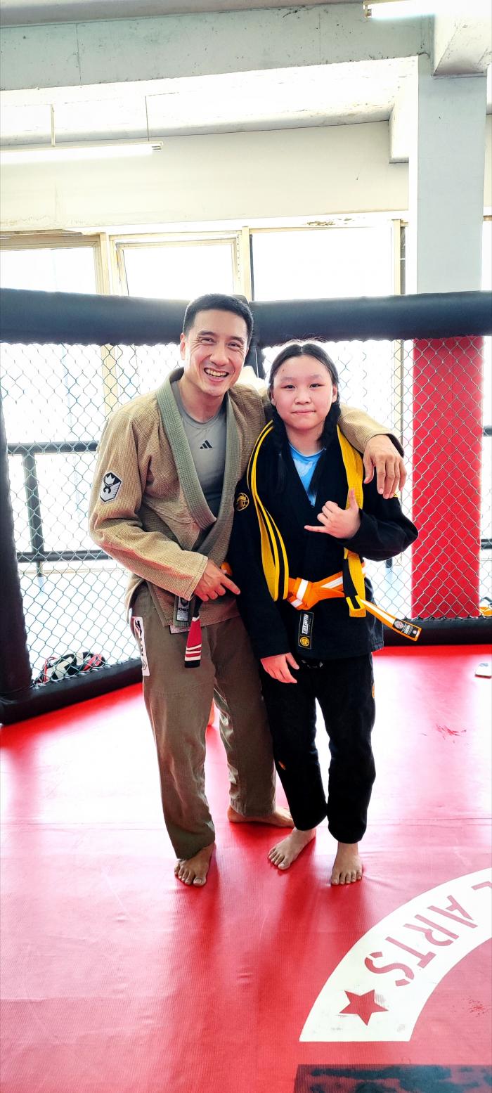 Orange belt · September 7, 2024 · Promoted by Prof Hardian