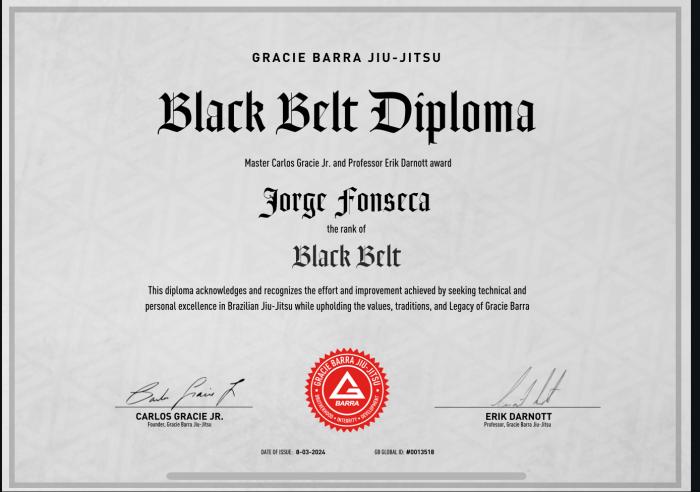 Black Belt Certification