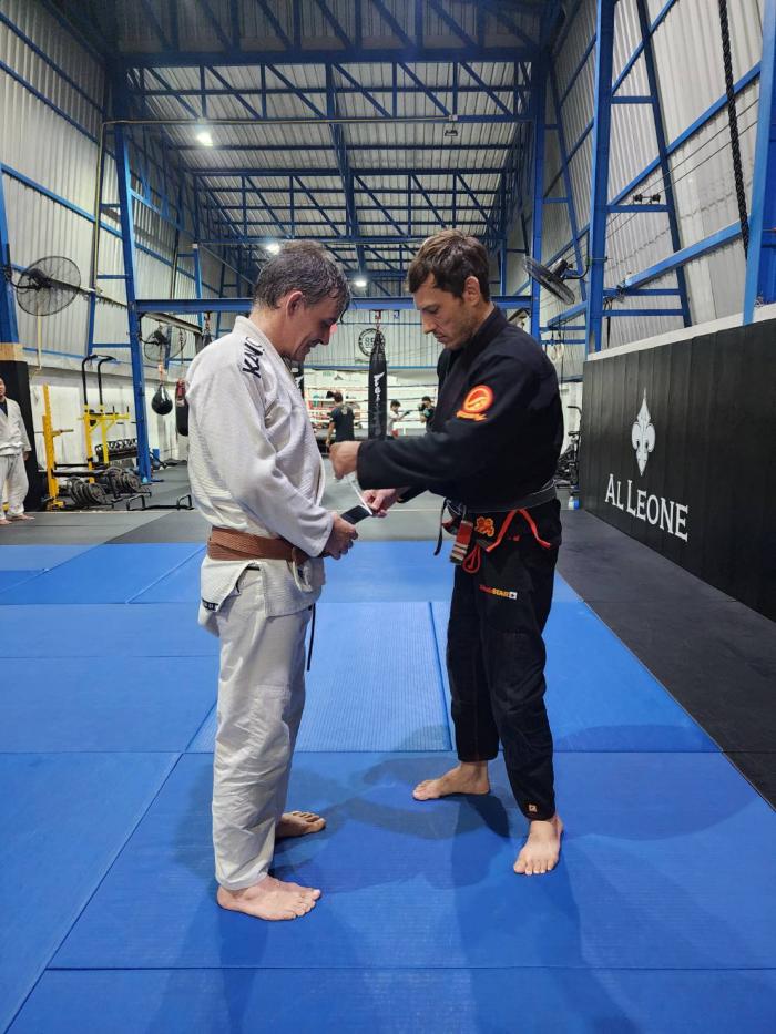 Brown belt · December 13, 2023 · Promoted by Morgan Perkins