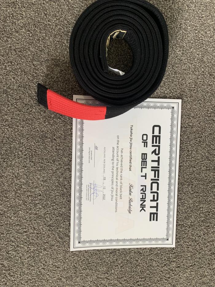 Black belt · December 3, 2022 · Promoted by Pedro Pacheco Fernandes