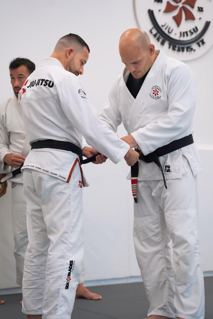 Black belt 1st degree · July 3, 2024 · Promoted by Xande Ribeiro