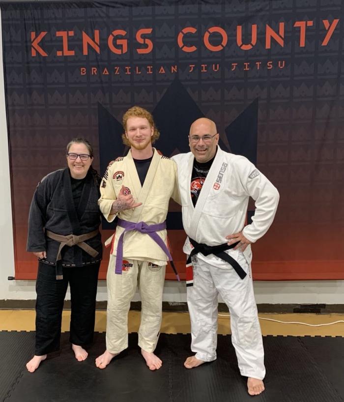 Purple belt promotion