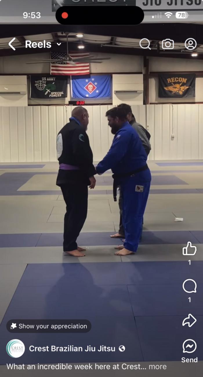 Purple belt · September 12, 2024 · Promoted by John Sickles