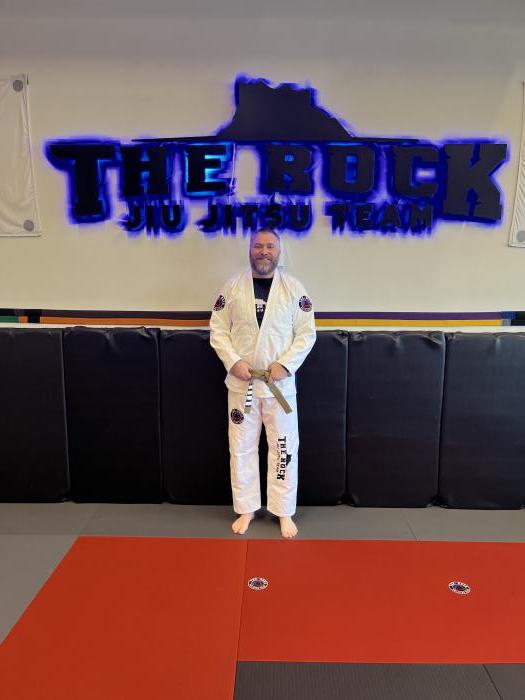 Last photo as a brown belt