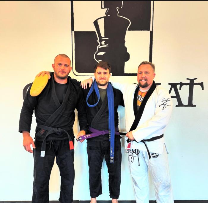 Purple belt · September 16, 2024 · Promoted by Audun Martinsen