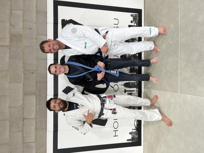 Purple belt · July 27, 2023 · Promoted by Jason Yerrington