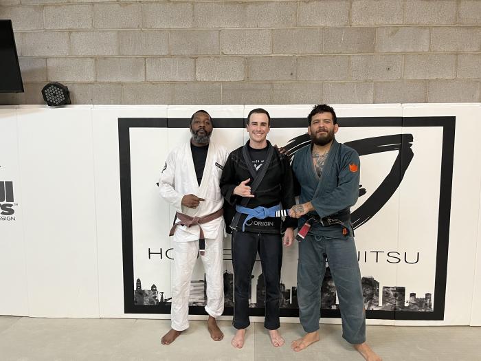 Blue belt · April 10, 2019 · Promoted by Marcelo Motta