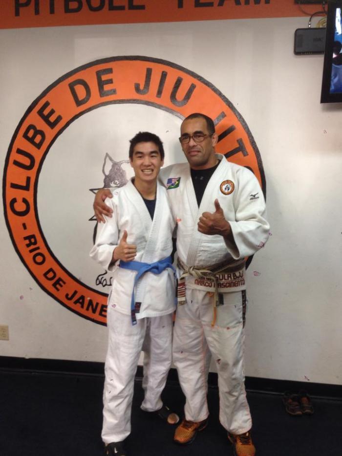 Blue belt · November 8, 2014 · Promoted by Marco Nascimento