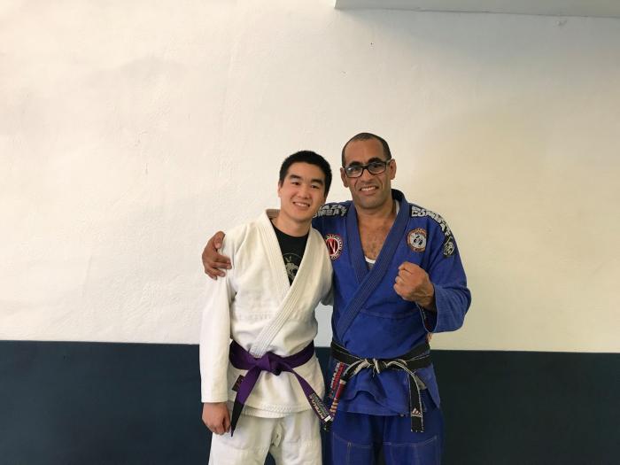 Purple belt · July 15, 2017 · Promoted by Marco Nascimento