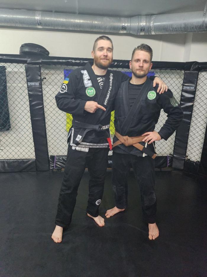 Brown belt · September 24, 2023 · Promoted by Dmytro Bezugluy